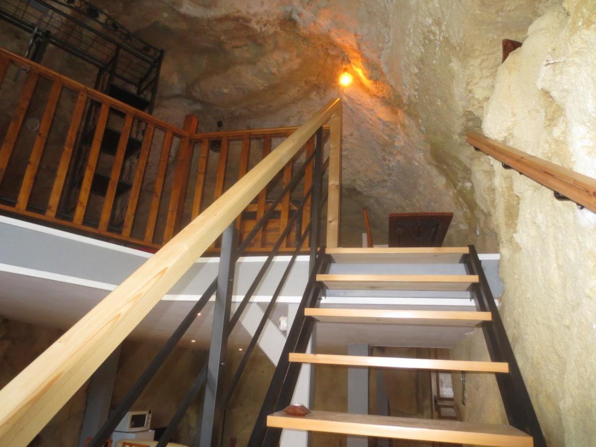 L'Etape Troglo Hotel Vouvray Eksteriør billede